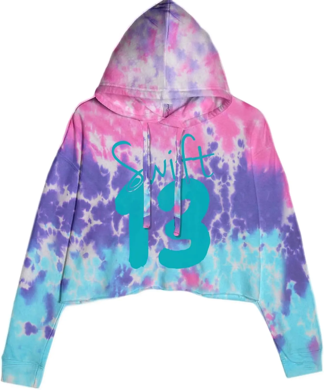 13 Swift 13 Lucky Number Era TTPD Cropped Fleece Hoodie, Soft & Cozy, Trendy Fit
