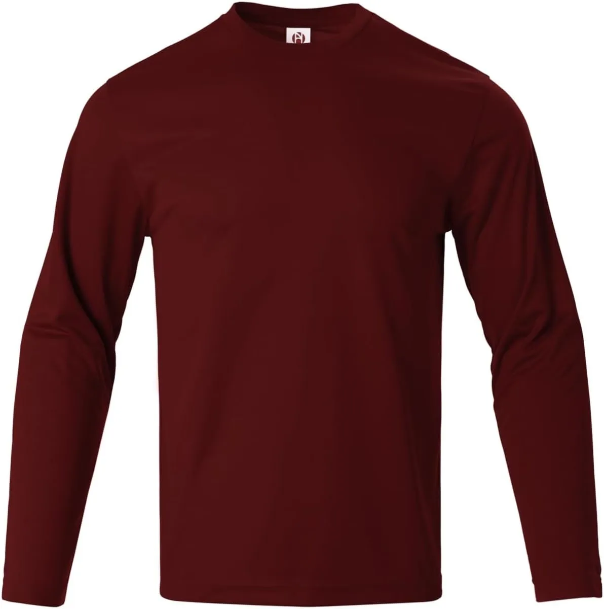 3/5 Pack Men's Long Sleeve Shirts Quick Dry Moisture Wicking Crewneck T-Shirt for Gym Workout Running