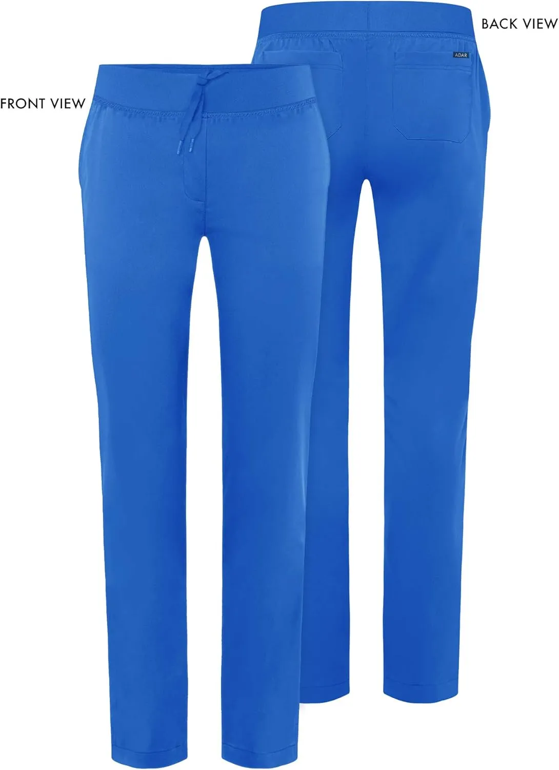 Adar Pro Scrubs for Women - Skinny Leg Yoga Scrub Pants