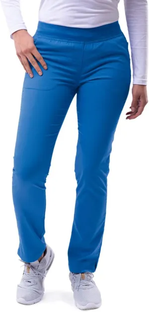 Adar Pro Scrubs for Women - Skinny Leg Yoga Scrub Pants
