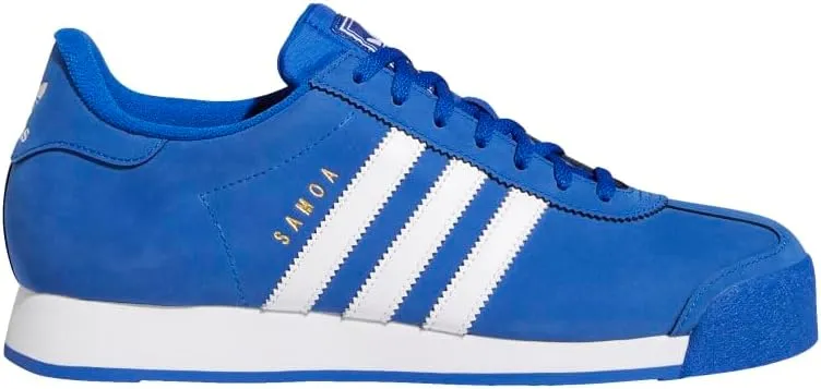 adidas Originals unisex-child Samoa Sneaker , Royal Blue/White/Black , 11 Little Kid