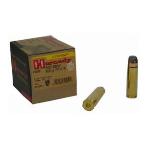 Ammo 500 S&w 500gr Fp Xtp-20
