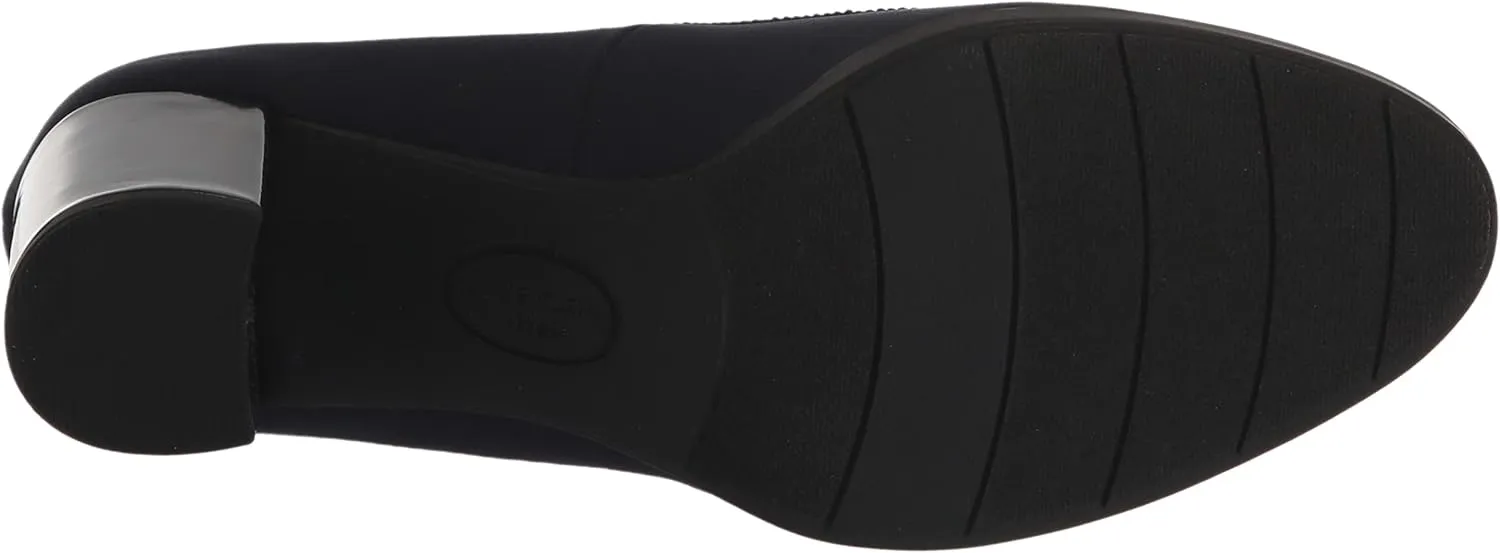 Anne Klein Womens Castana Flex Fit Block Heels