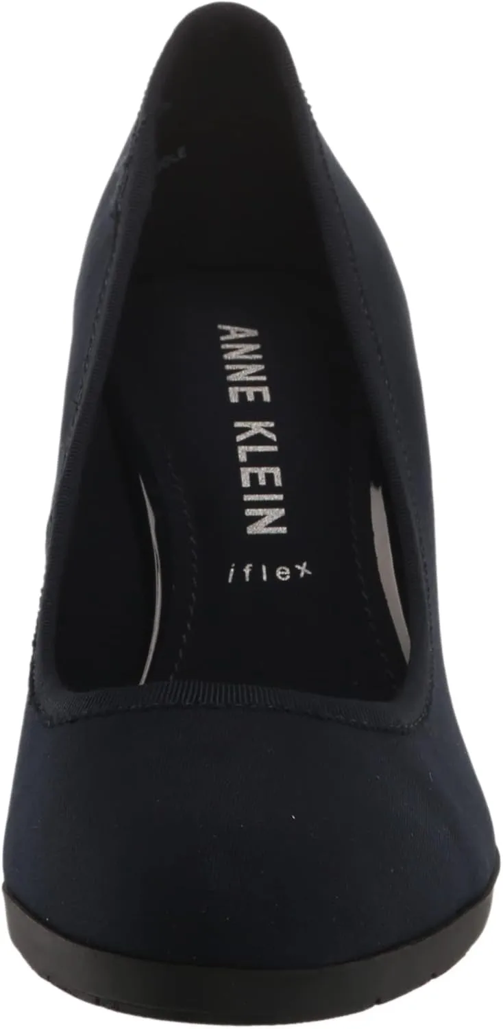 Anne Klein Womens Castana Flex Fit Block Heels
