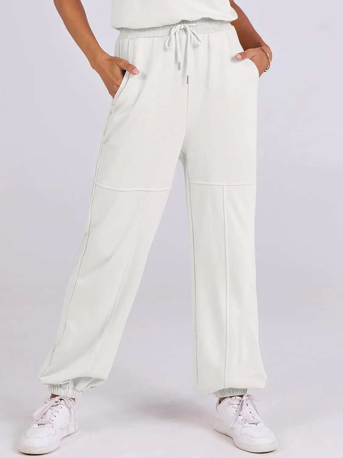 ANRABESS Jumpsuits for Women Casual Summer Sleeveless 2025 Romper One Piece Outfit Active Workout Lounge Jumpsuits Pockets
