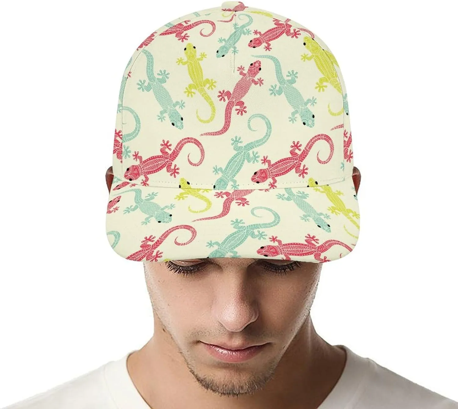 Baseball Cap for Men Women Adjustable Breathable Baseball Hat Unconstructed Headwear