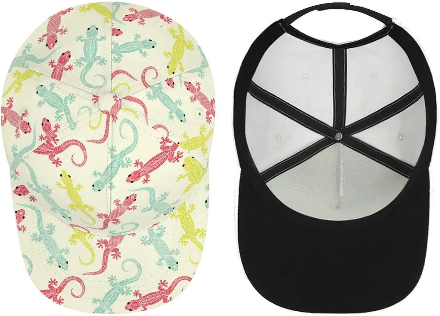 Baseball Cap for Men Women Adjustable Breathable Baseball Hat Unconstructed Headwear
