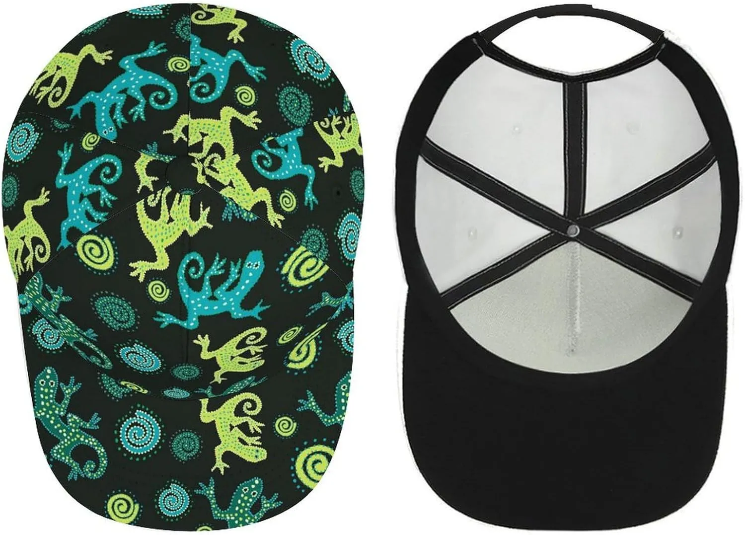 Baseball Cap for Men Women Adjustable Breathable Baseball Hat Unconstructed Headwear