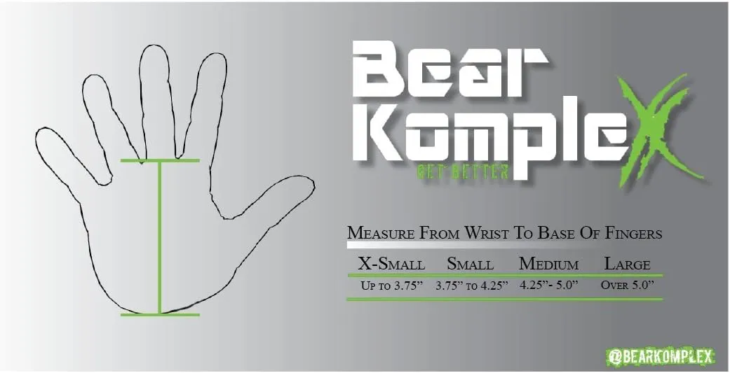 Bear KompleX 3 Hole Leather Hand Grips for Crosffit Workouts, Pull-ups, Weightlifting, WOD Gymnastics, Crosstraining Palm Grips with Wrist Wraps, Hand Protection from Rips and Blisters,1 Pair