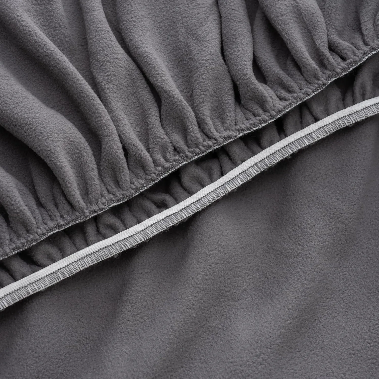 Berkshire Blanket Luxury Soft Microfleece Queen Sheet Set, Warm and Durable, All Season Sheet (Queen, November Rain)
