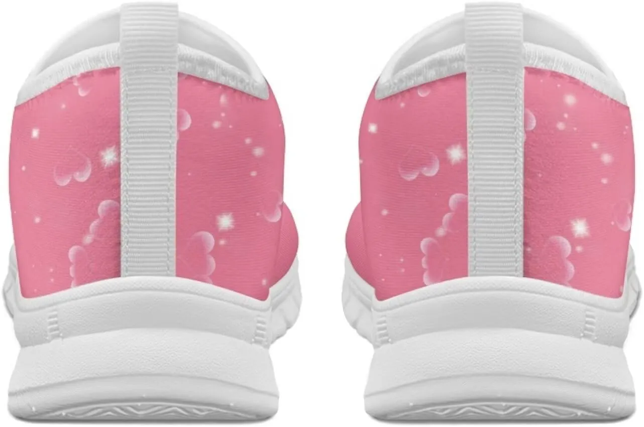 BIGCARJOB Sneaker for Women Slip-on Walking Shoes Road Running Shoes Comfortable Athletic Sock Shoes