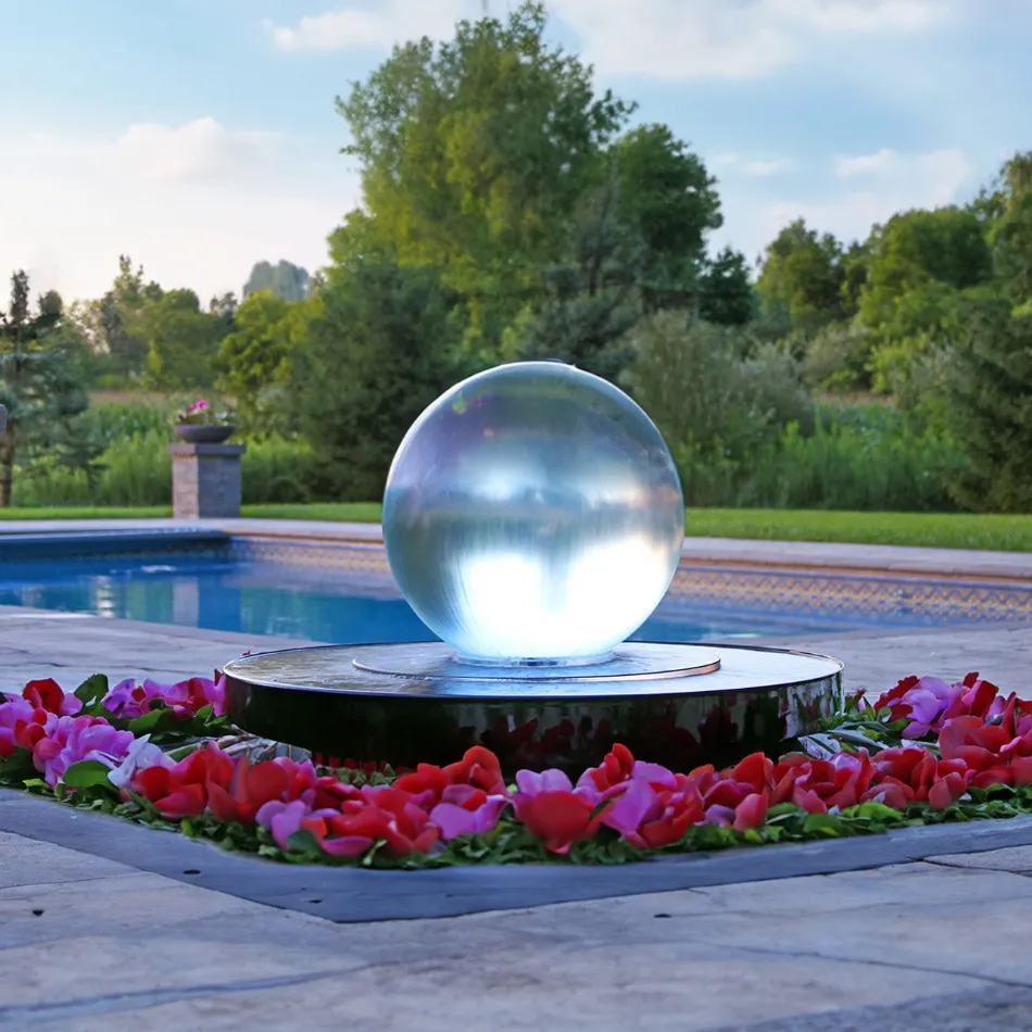 Blue Thumb Crystal Sphere Fountain Kit