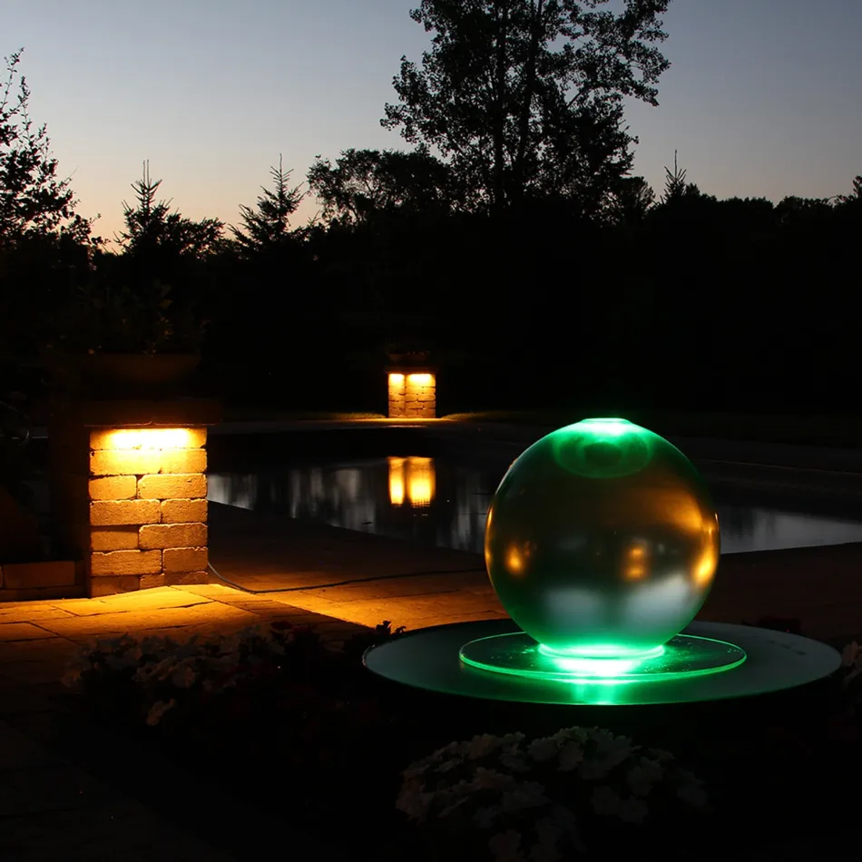 Blue Thumb Crystal Sphere Fountain Kit