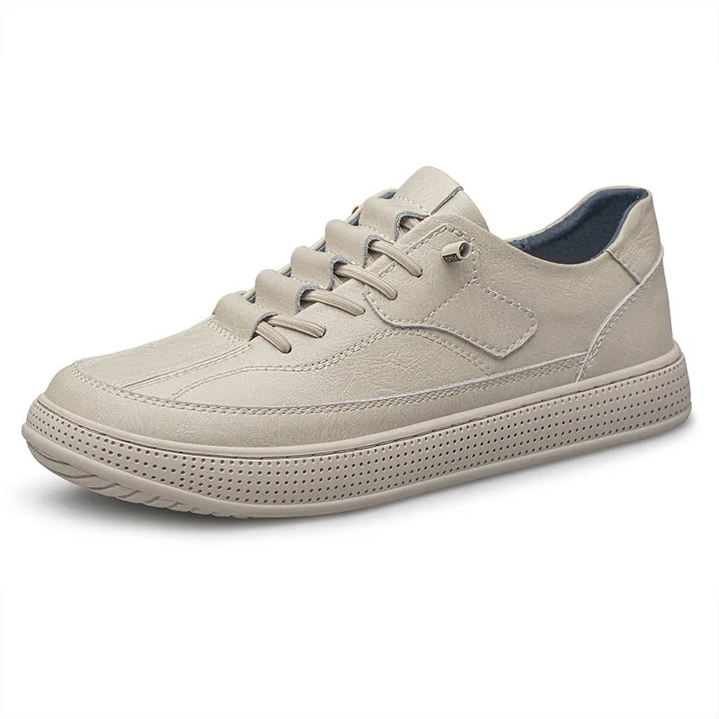Breathable Cowhide Skateboard Sneakers