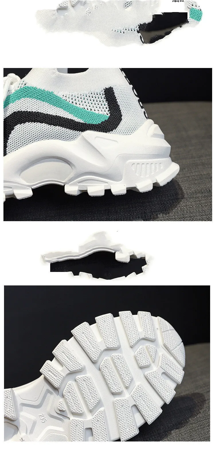 Breathable Flying Woven Casual Running Women'S Shoes