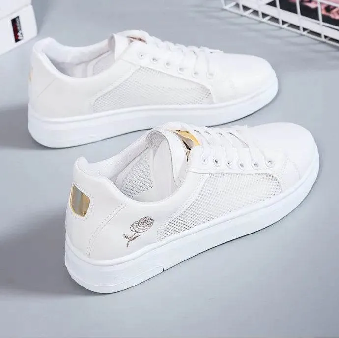Breathable Walking flat Woman Sneakers