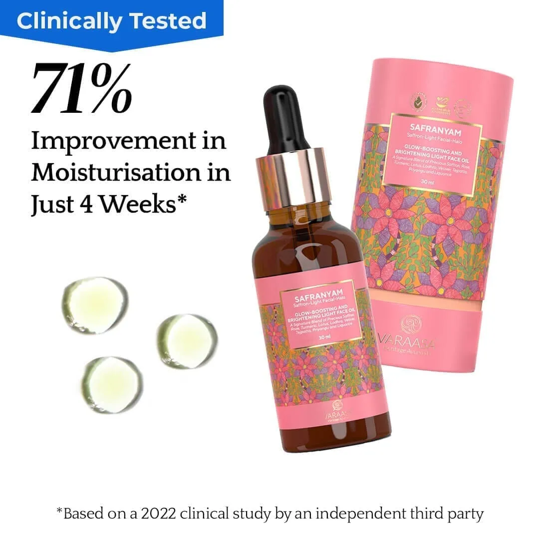Brighten & Firm Face Oil Duo in a Free Gift Box.
