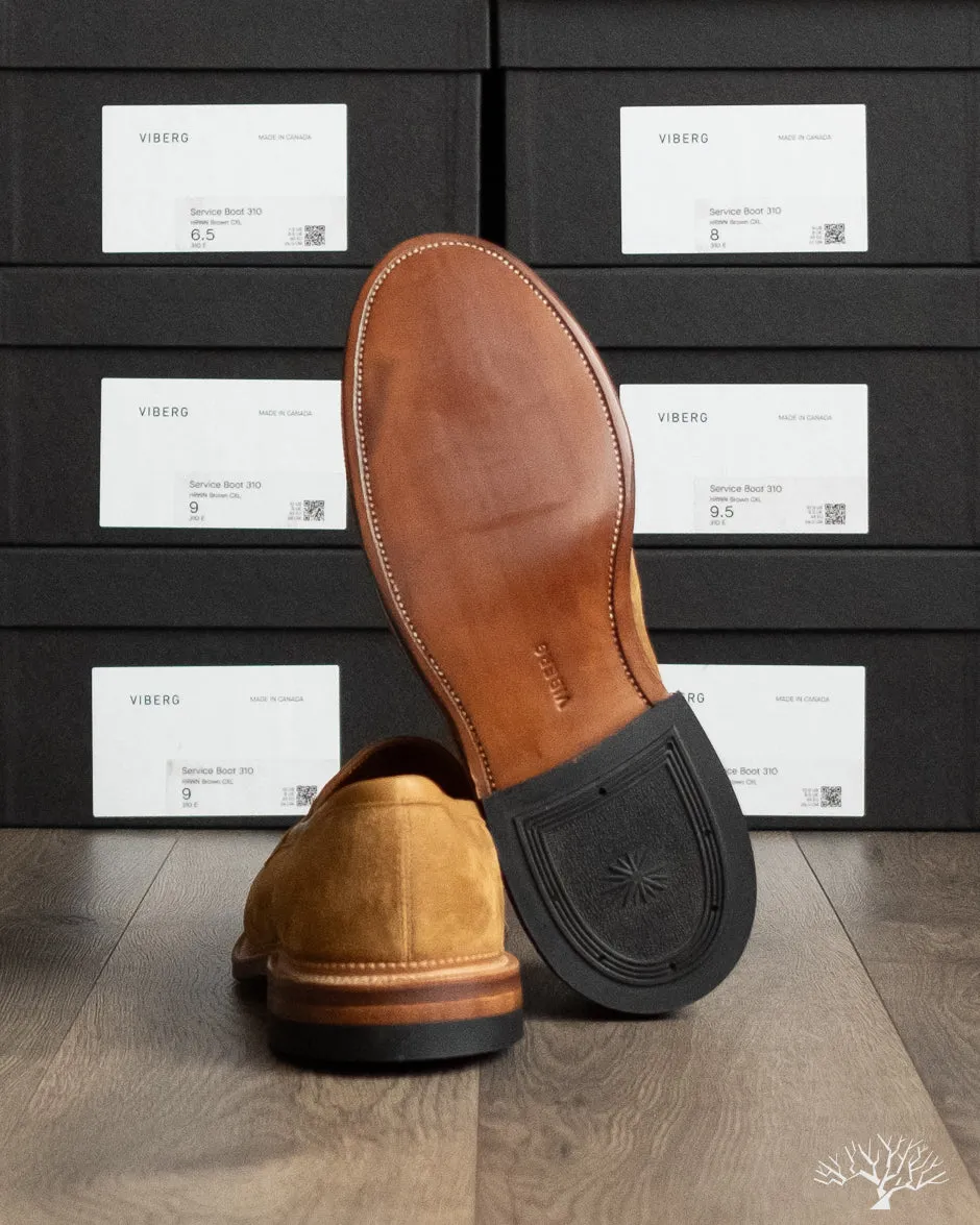 Bristol Loafer - Tobacco Calf Suede - 1905