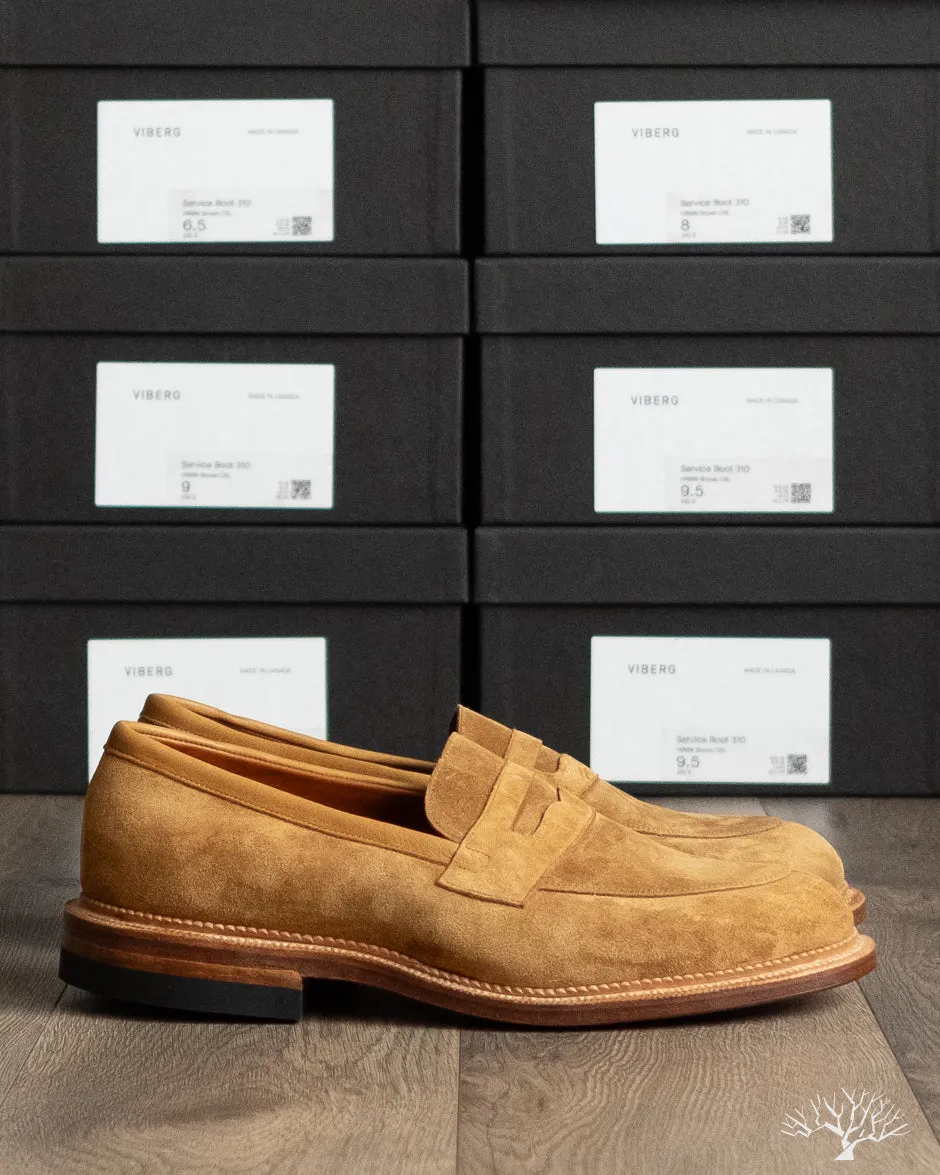 Bristol Loafer - Tobacco Calf Suede - 1905