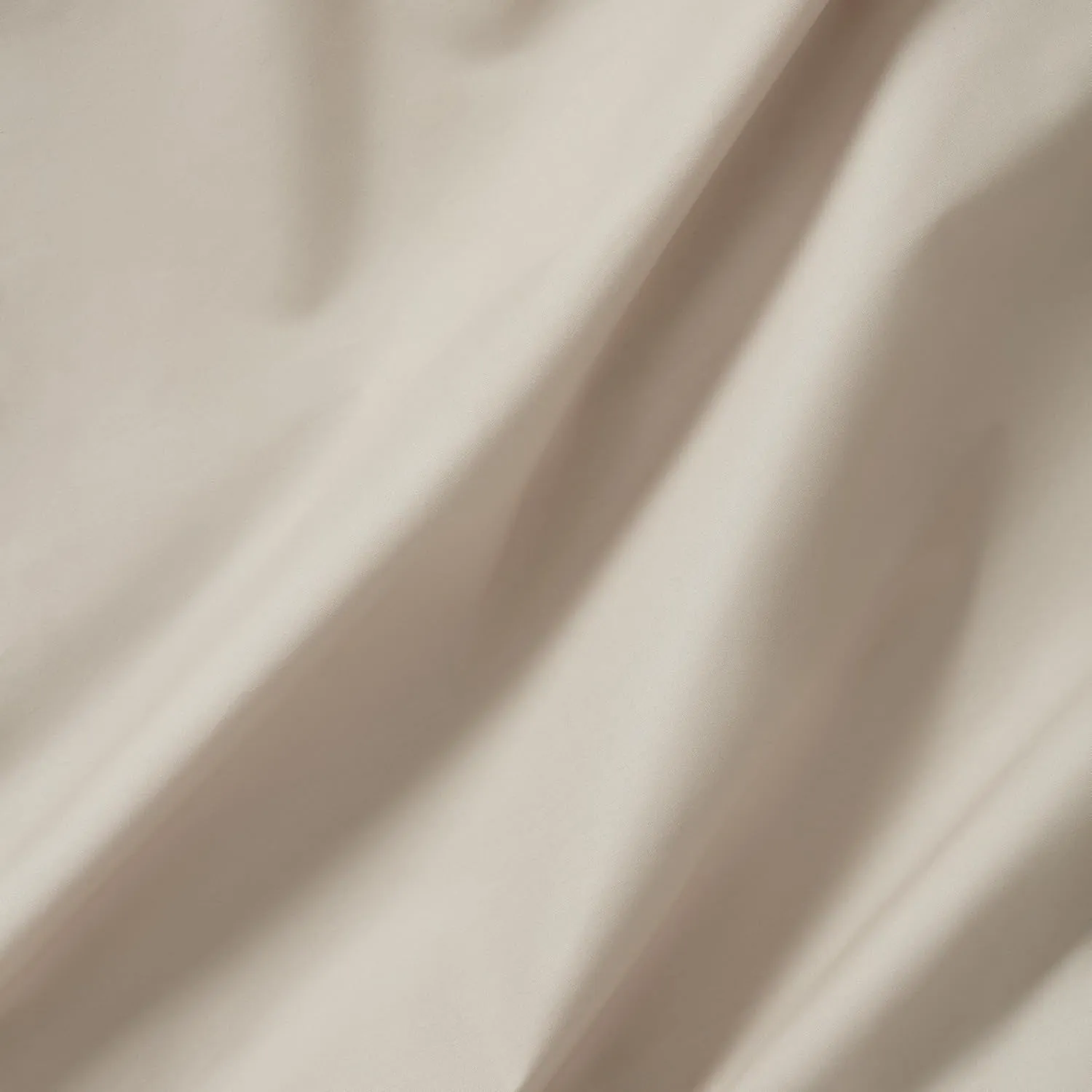 Brooklinen Luxury Sateen Sheet Set - 7 Piece 100% Cotton Bed Sheets - 1 Fitted & 1 Flat Sheet, 4 Pillowcases, 1 Duvet Cover, Soft Sateen Sheets for Ultimate Comfort Queen - Pebble