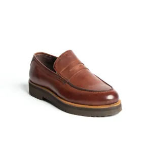 Brown Leather Loafer