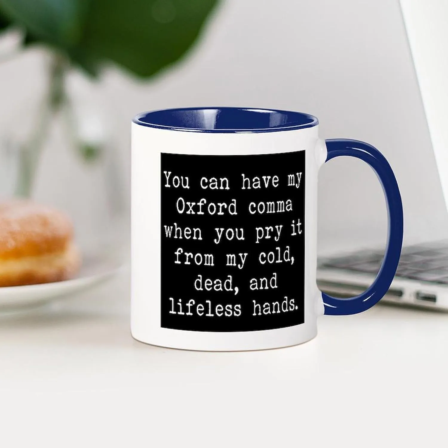 CafePress You Can Have My Oxford Comma When You Pry It Mugs 11 oz (325 ml) Ceramic Coffee Mug