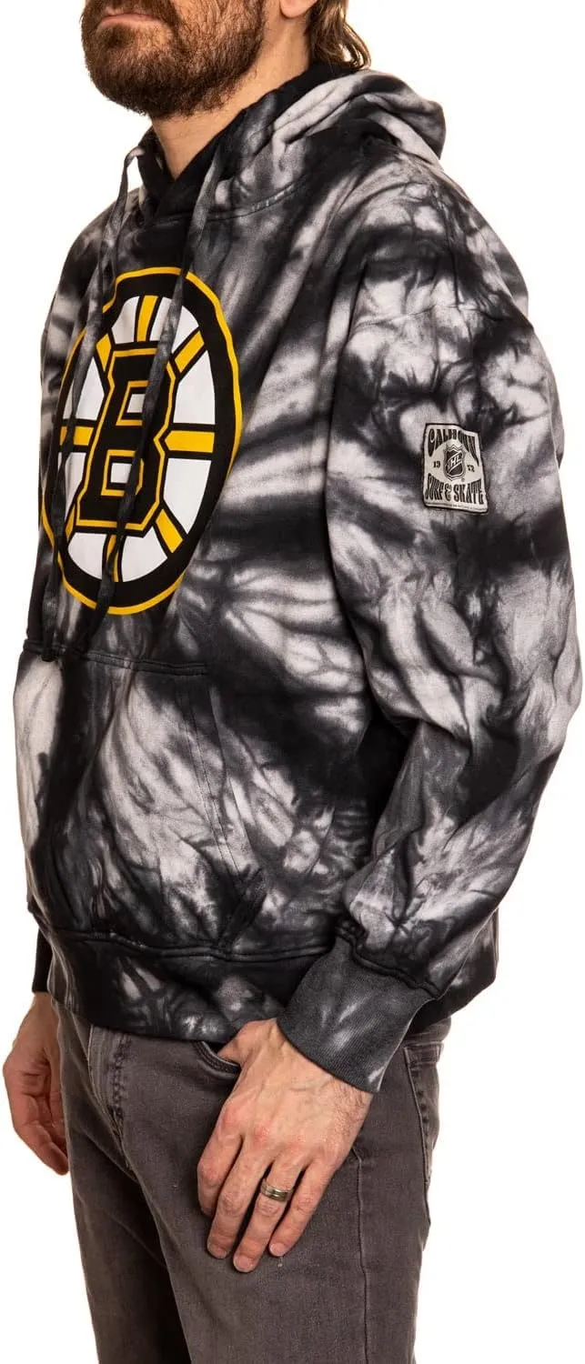 Calhoun NHL Surf & Skate Unisex Spiral Tie Dye Ultra-Soft Pullover Hoodie – The Sunset Collection