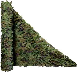 Camo Netting, Camouflage Netting Bulk Roll for Hunting Military Army Party Decoration Sunshade