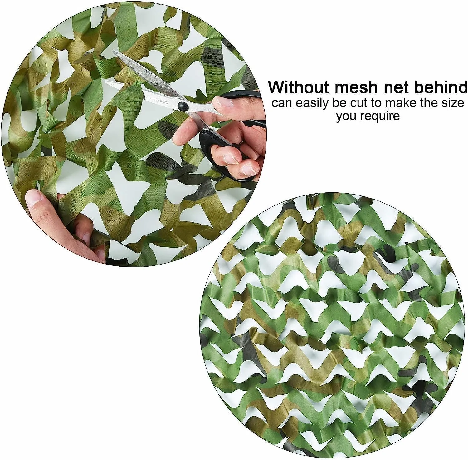 Camo Netting, Camouflage Netting Bulk Roll for Hunting Military Army Party Decoration Sunshade