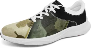 Camouflage Running Shoes Tennis Shoes Slip On Fashion Sneaker Breathable Lightweight Athletic Walking Shoes