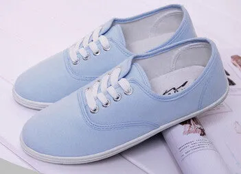 Canvas 2016 Woman Shoes Shoes Elegant Fashion Women Brand New Breathable Premium customer care Women Flat 35-42 Size