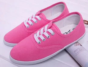 Canvas 2016 Woman Shoes Shoes Elegant Fashion Women Brand New Breathable Premium customer care Women Flat 35-42 Size