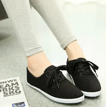 Canvas 2016 Woman Shoes Shoes Elegant Fashion Women Brand New Breathable Premium customer care Women Flat 35-42 Size