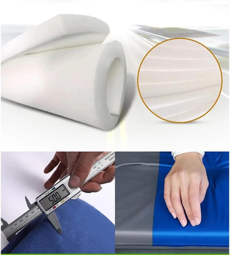 Car Air Beds for Hyundai Santa Fe/Grand Santa Fe TM/DM/CM/SM 2001-2023 2024 2025,Portable Multifunctiona Outdoor Travel nflatable Bed Camping Sleeping Gear Inflatable Accessories,E