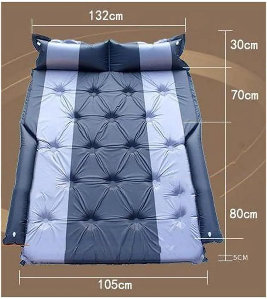 Car Air Beds for Hyundai Santa Fe/Grand Santa Fe TM/DM/CM/SM 2001-2023 2024 2025,Portable Multifunctiona Outdoor Travel nflatable Bed Camping Sleeping Gear Inflatable Accessories,E