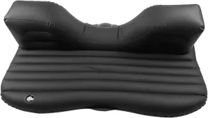Car Airbed Comfortable Inflatable Mattress for Travel Camping with Safety Block Ideal for Long Distance Trips (Black)