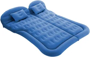 Car Inflatable Air Mattress for Hyundai ix25 2019 2020 2021 2022 2023 2024 Portable Boot Air Mattress Cushion Outdoor Travel Camping Sleeping Gear Accessories,Blue