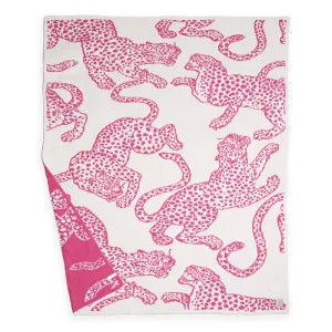Cheetah Soft Blanket in Pink