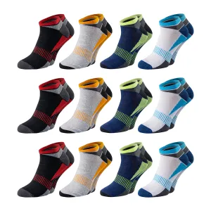 Chili Lifestyle Sneaker Socken COLOR AirGrip 12 Paar Baumwolle Weichbund