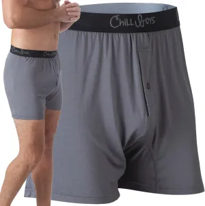Chill Boys Viscose from Bamboo Boxers for Men - Cool Comfortable, Soft Breathable Men's Underwear - Boxer Shorts