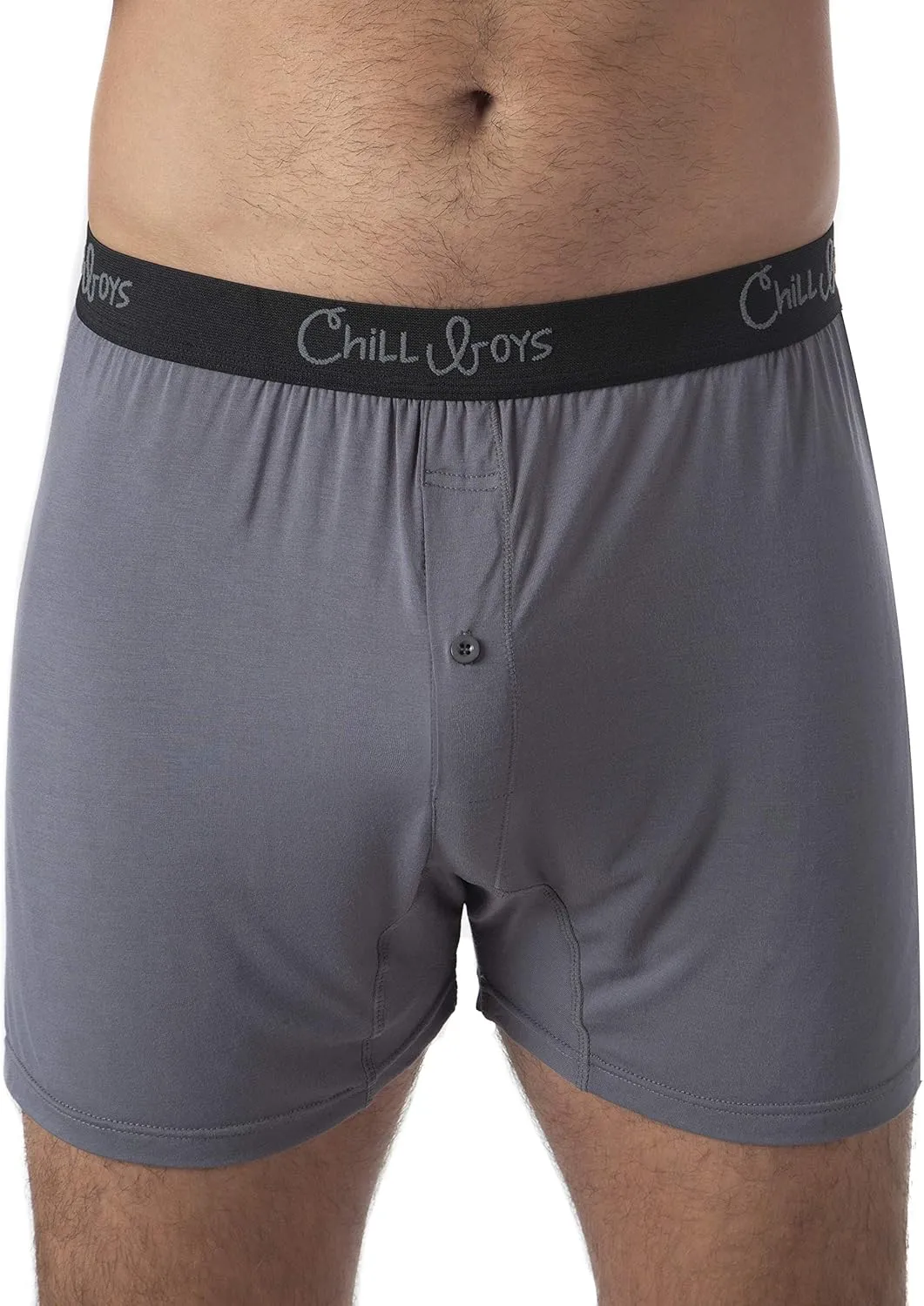 Chill Boys Viscose from Bamboo Boxers for Men - Cool Comfortable, Soft Breathable Men's Underwear - Boxer Shorts