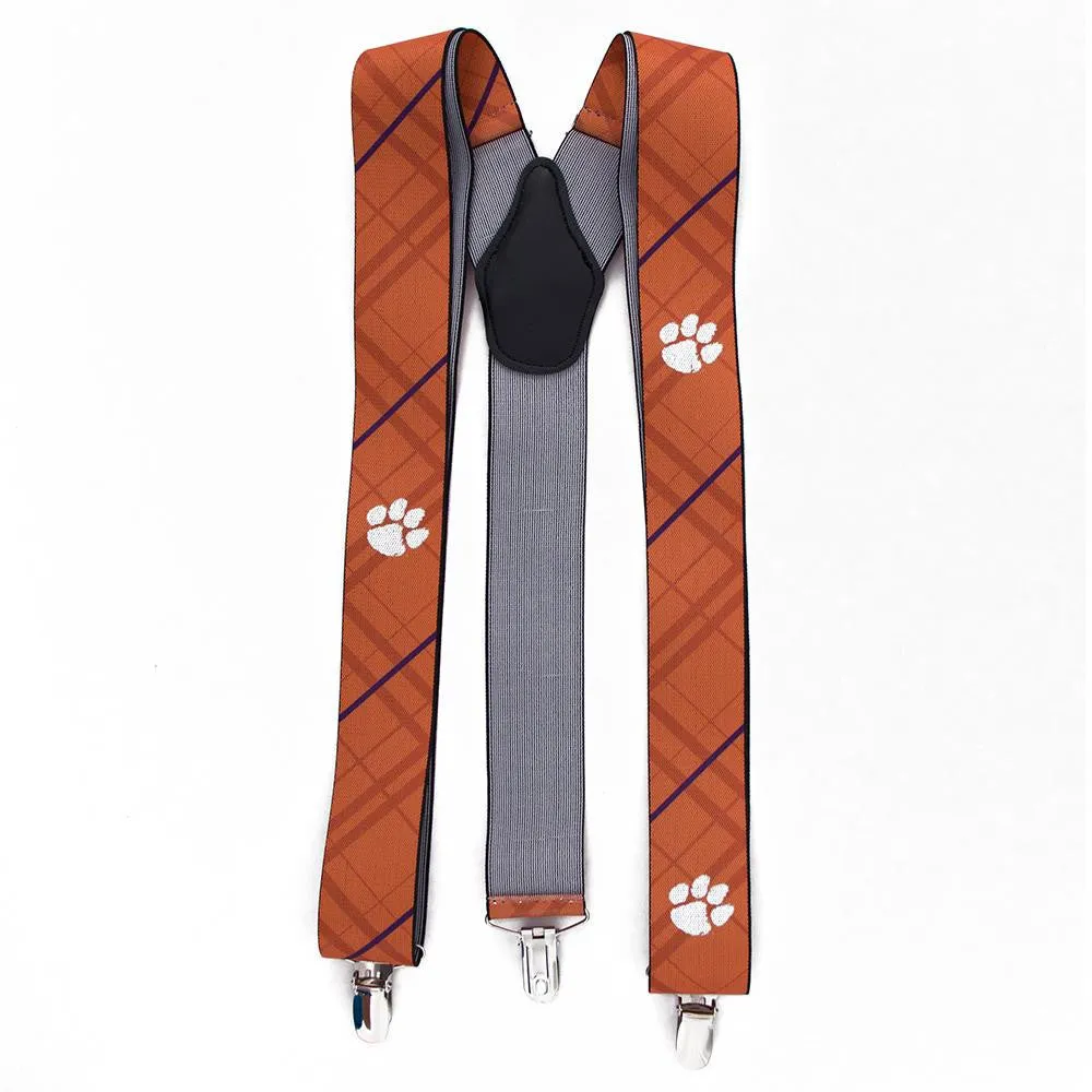 Clemson Tigers Ncaa Oxford Mens Suspenders