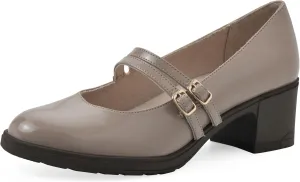 CLIFFS BY WHITE MOUNTAIN Women's Hunta Cushioned Double-Strap Mary Jane Pump