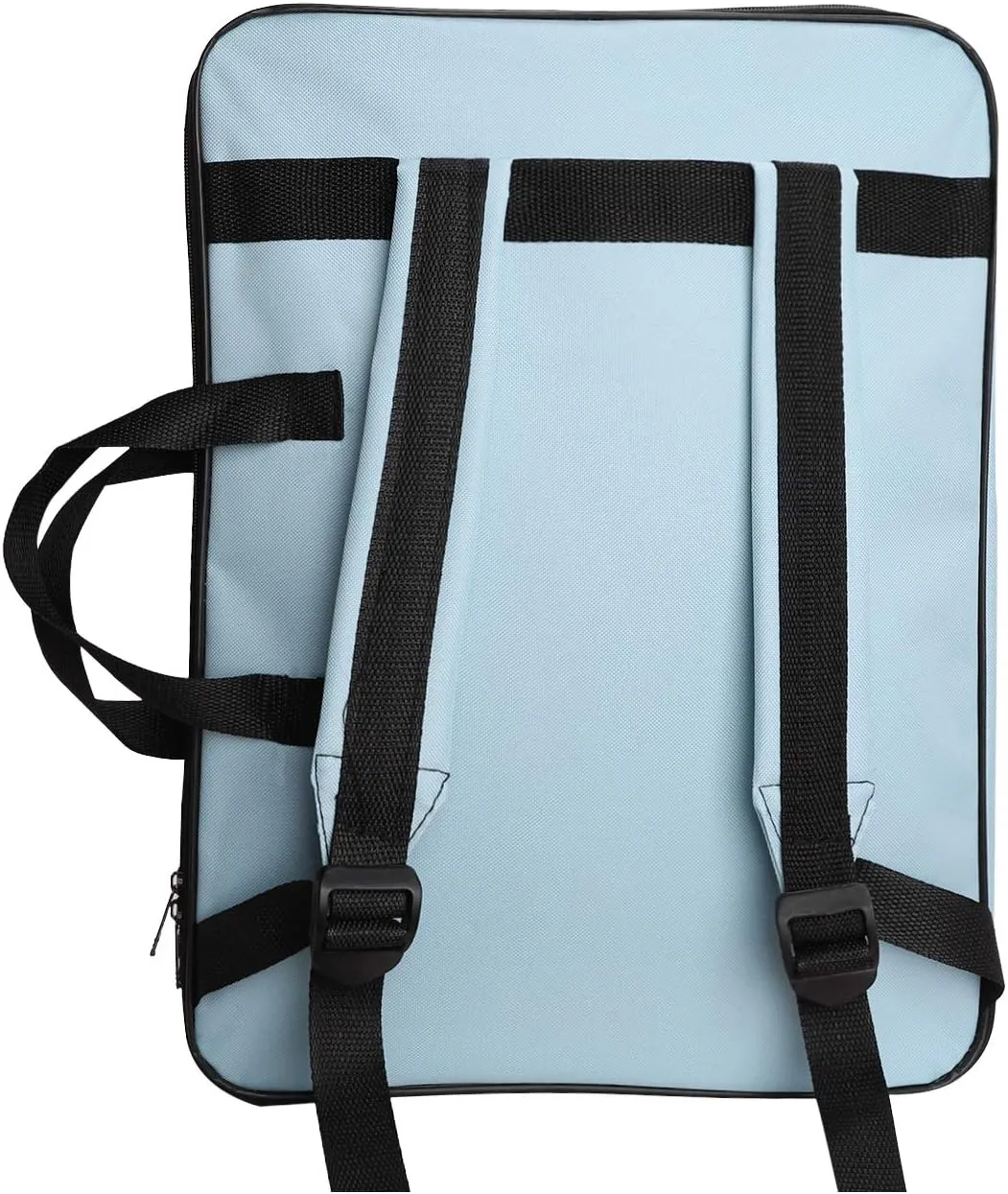 Clobeau Waterproof Art/Craft Supplies Storage Tote Bag Artist Travel Portfolio Carrying Bag Case Painting Box Large Messenger Bag for Painting Brushes Pencils Palette Paints
