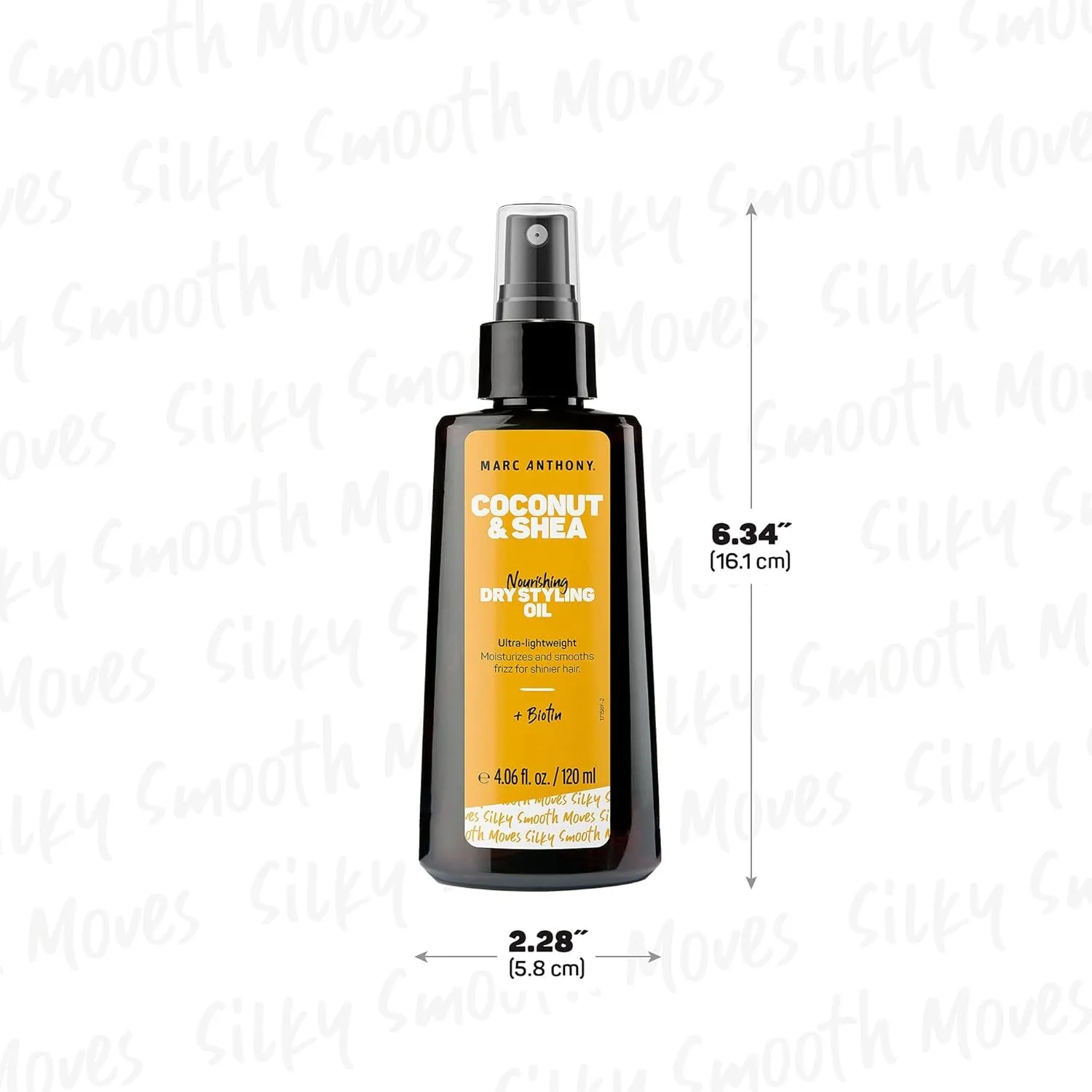 Coconut Oil Dry Styling Oil 4.05Oz Pump