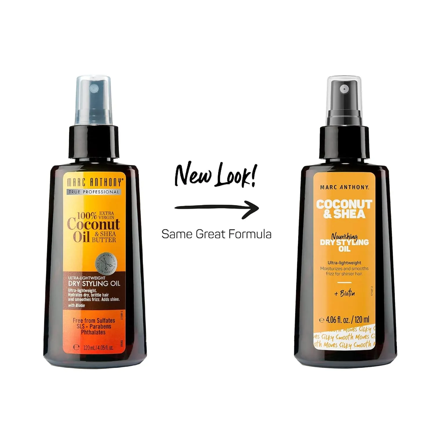 Coconut Oil Dry Styling Oil 4.05Oz Pump