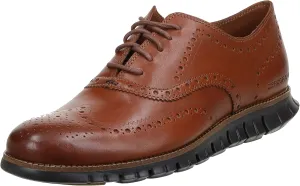 Cole Haan Men's Zerogrand Wing OX Oxford, british tan leather/java, 11.5 M US