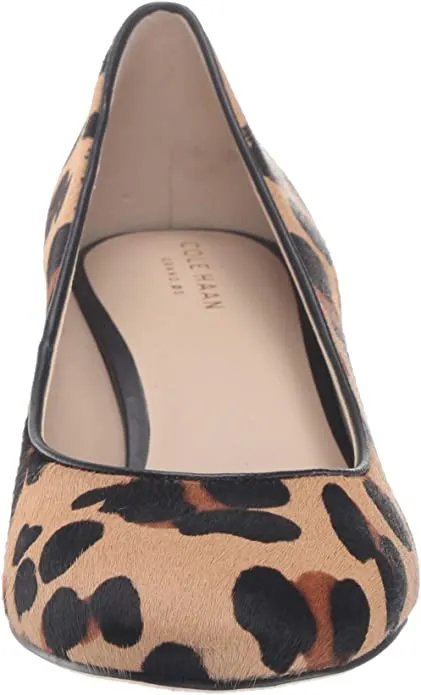 Cole Haan Women's Lesli Pump (50MM), Jaguar Hair Calf, 6.5 B US