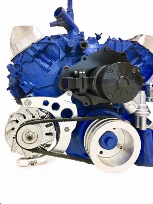 compatible with 429 460 Ford Alternator Bracket FoMoCo Alternator & Electric Water Pump BBF EWP