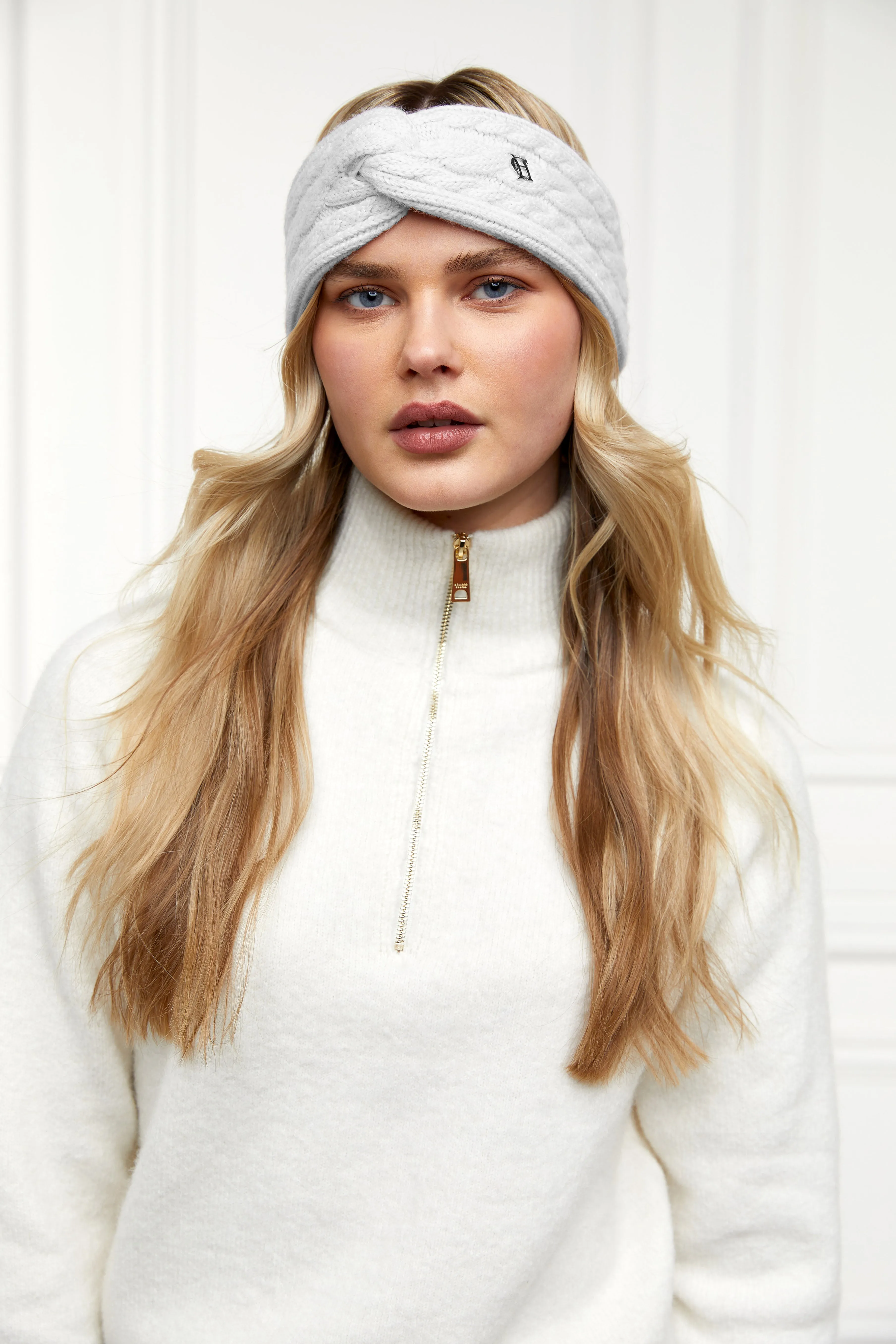 Cortina Headband (Soft Grey)
